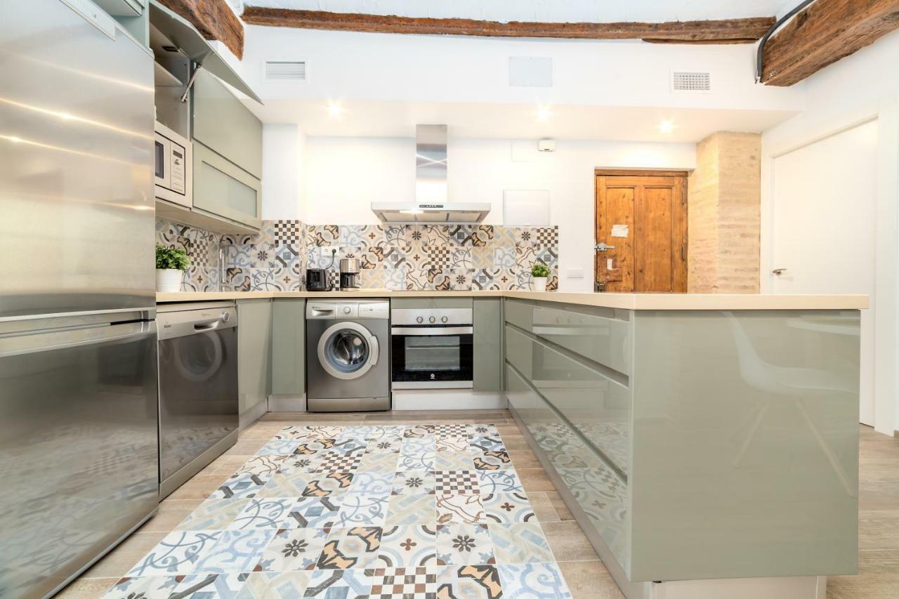 Florit Flats - Cathedral Luxury Terrace Flat 2Br 2Ba Ac Wifi Apartment Valencia Bagian luar foto