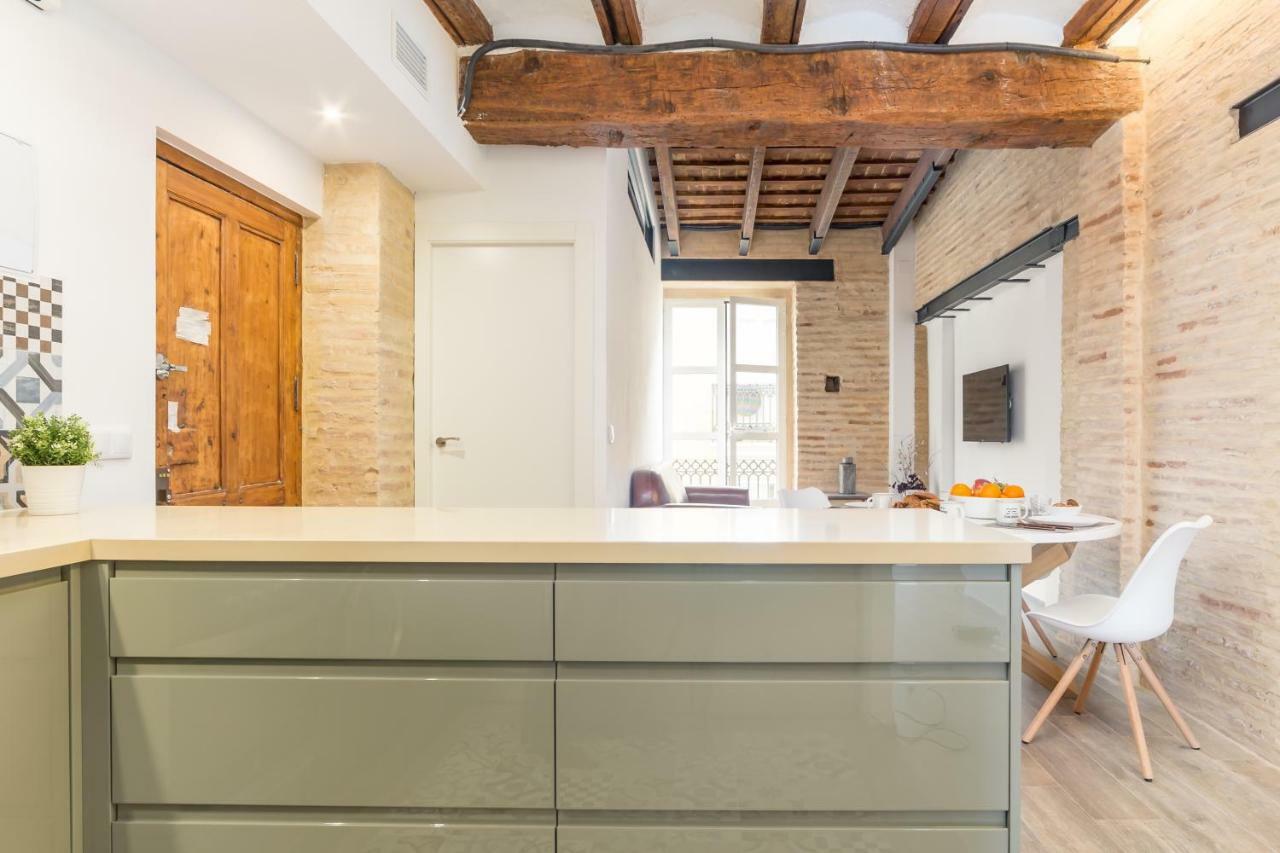 Florit Flats - Cathedral Luxury Terrace Flat 2Br 2Ba Ac Wifi Apartment Valencia Bagian luar foto