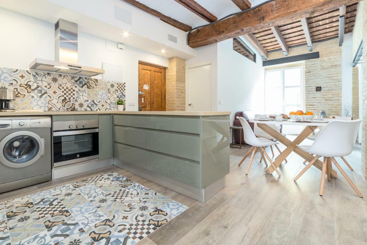 Florit Flats - Cathedral Luxury Terrace Flat 2Br 2Ba Ac Wifi Apartment Valencia Bagian luar foto